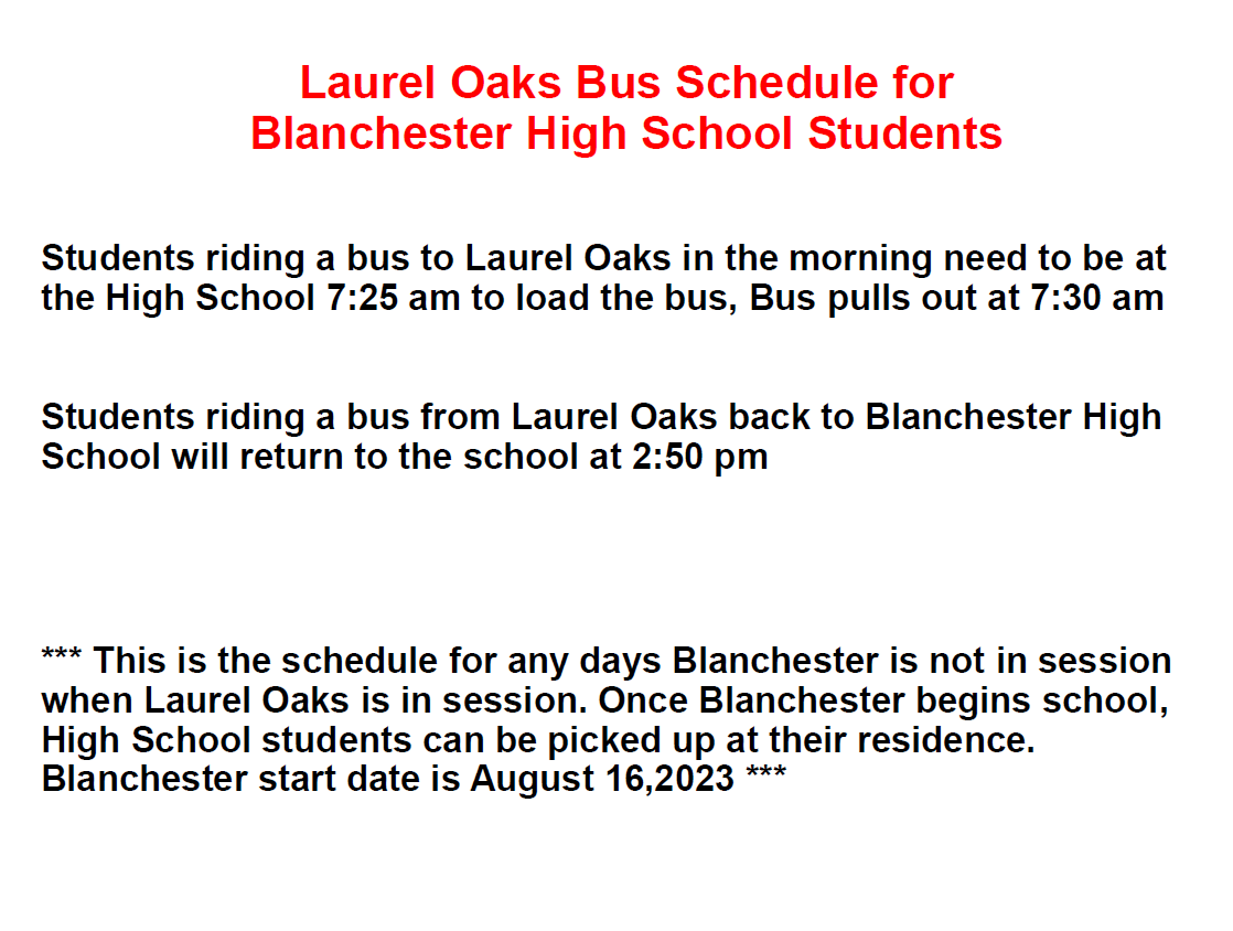 Laurel Oaks 2023